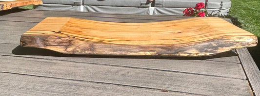 Curved Live Edge Maple Charcuterie Board
